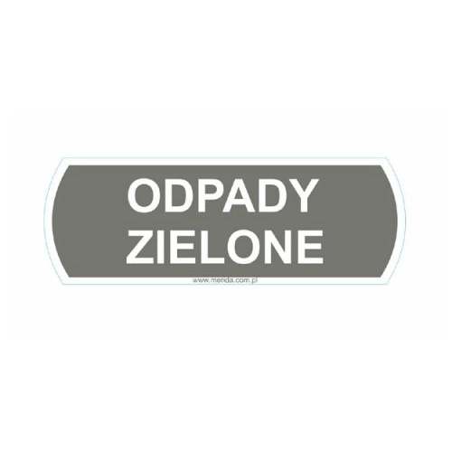 Merida Naklejka mała ODPADY ZIELONE